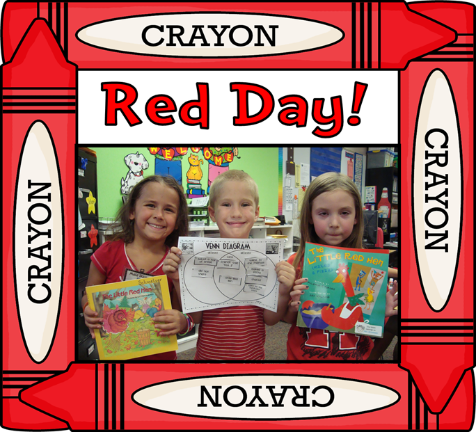 Red color day clearance activities