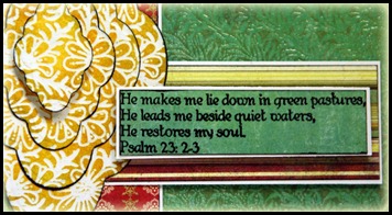 Daisy-Vine Background, Bookmark Verses, Our Daily Bread designs