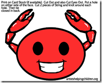 crabs-masks-printables