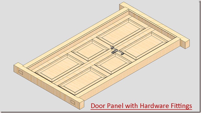 Door Panel with Hardware Fittings_2