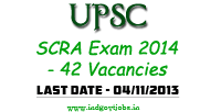 UPSC-SCRA-Exam-2014