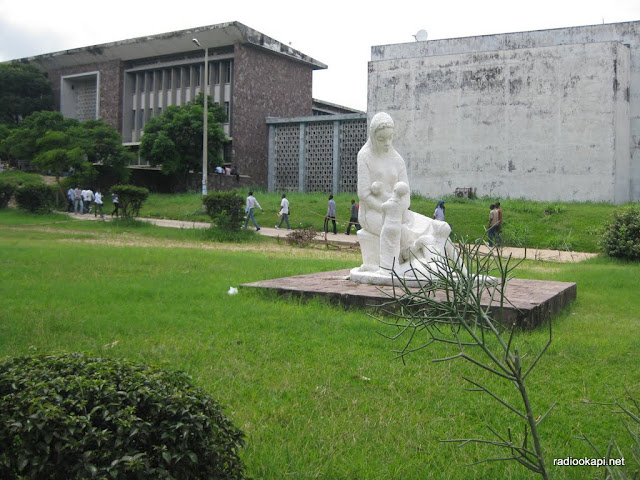 Une vue du site de l'Université de Kinshasa(Unikin), 18/01/2011.