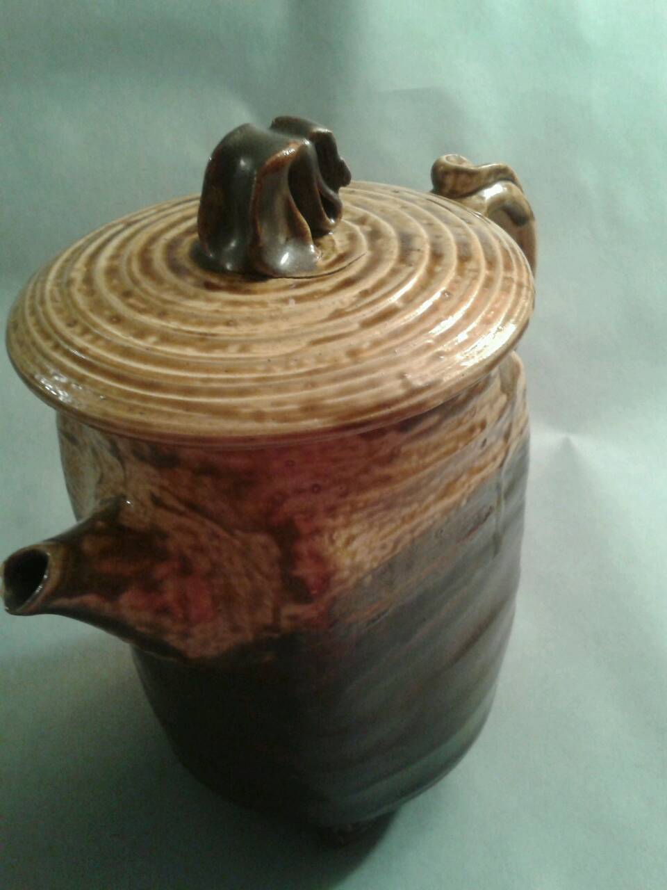 The year of the teapot! Glazed Square Teapot