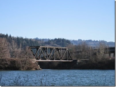 IMG_0509 Coweeman River Railroad Bridge in Longview, Washington on December 17, 2005