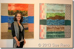 Sue Reno, PAE Gallery, Art Quilts