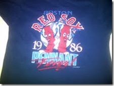 Red Sox shirt