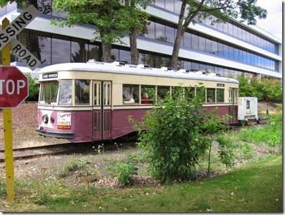 IMG_8446 Portland Traction Company Brill Broadway Car #813 in Portland, Oregon on August 19, 2007