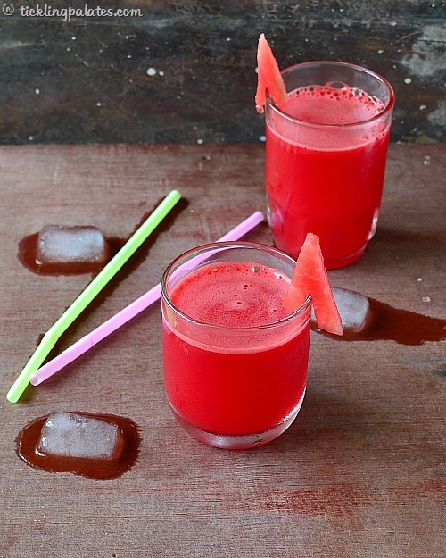 Watermelon fruit juice