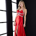 unique red dresses 2013