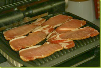 grilling bacon