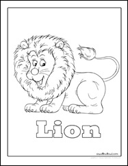 Lioncoloringpage