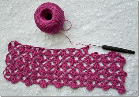 Floral Trellis Stitch Crochet