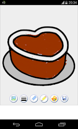 cake coloring pages poster 2