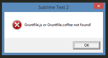 sublime-grunt-cantfindgruntfile