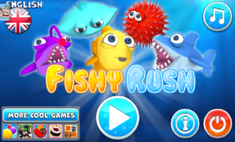 Iphone Webアプリ 敵を避けながら海底を進む横スクロールアクション Fishy Rush Webstjam