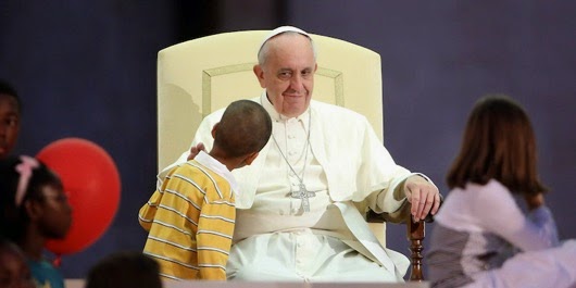 Pope francis boy