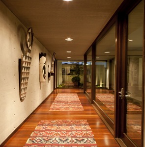 Interior interior casa contemporanea suelo de madera