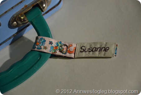 DIY: Sew a lunch box name tag