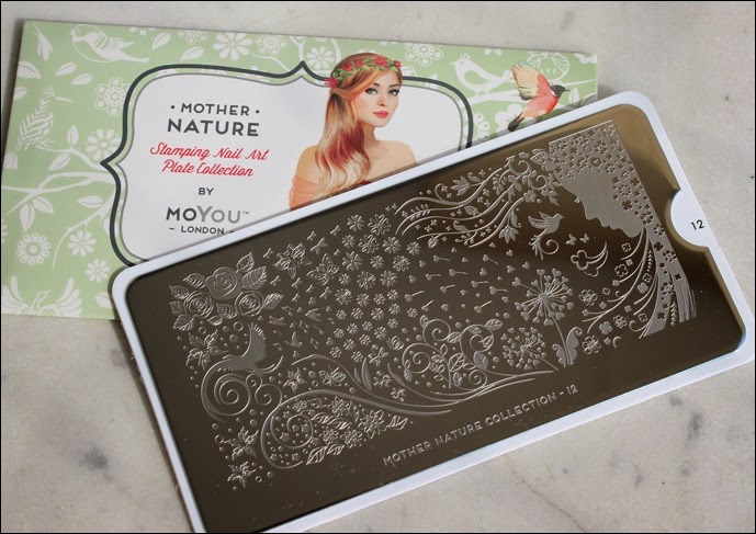 Stamping Palette Plate Moyou Mother Nature Collection 12