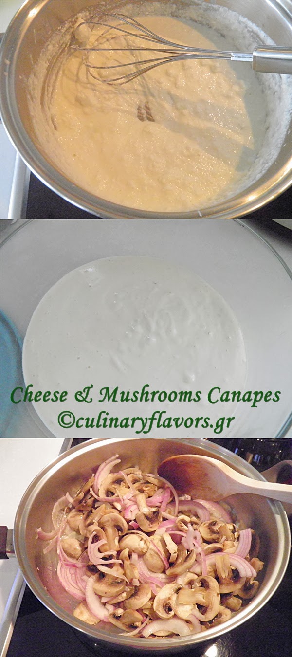 Cheese and Mushrooms Canapes.JPG