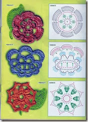 20 crochet motif