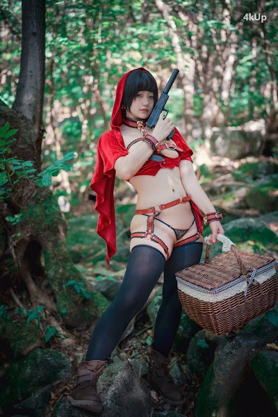 DJAWA Photo – Mimmi (밈미) Naughty Red Hiring Hood