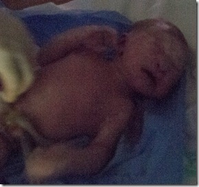 ryder right after birth