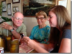 Don, Carolyn, Amy text lesson