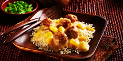 Pineapple Plum Chicken Meatballs Pineapple Plum Chicken Meatballs