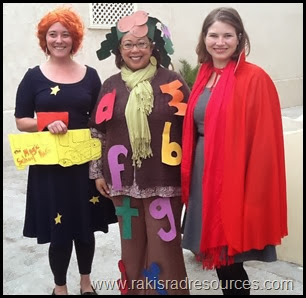 Book Character Dress up day - Mrs. Frizzle, Coconut Tree, Little Red Riding Hood