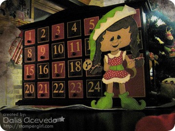 dalis elf girl advent calendar