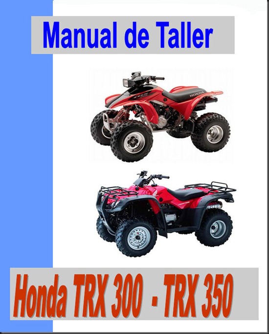 Manual Motos Y ATV Honda TRX 300 TRX 350