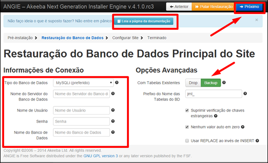 Como recuperar o backup do seu site no Joomla 2.5 - Visual Dicas