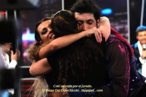 Coki salvada por el jurado..JPG