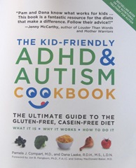 Cape Cod Columbus weekend 2012..Sat. ADHD Gluten free kid friendly cookbook