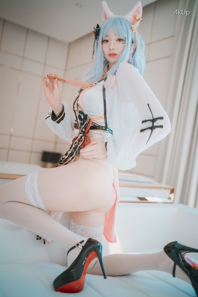 DJAWA Photo – Bambi (밤비) Le Chat Porte un Qípáo