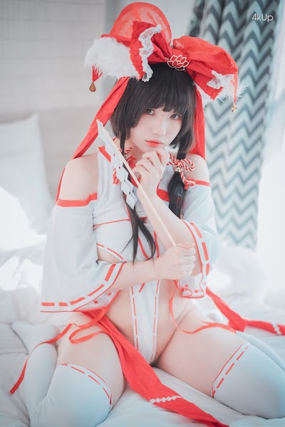 DJAWA Photo – Mimmi (밈미) Kitsune Miko (A ver)