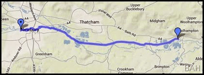 map woolhampton