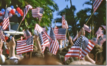 american-flags-waving