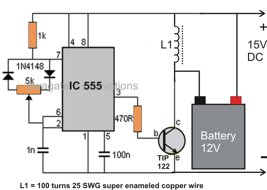 Desulfator Battery Circuit images