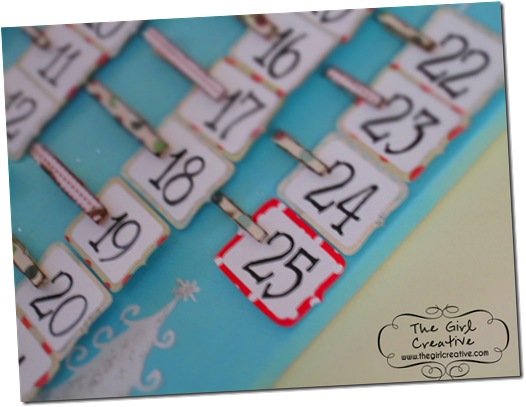 DIY Advent Calendar The Girl Creative