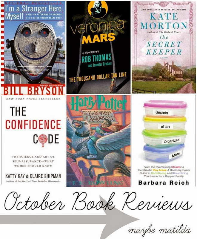 October Reading + Book Reviews // www.maybematilda.com