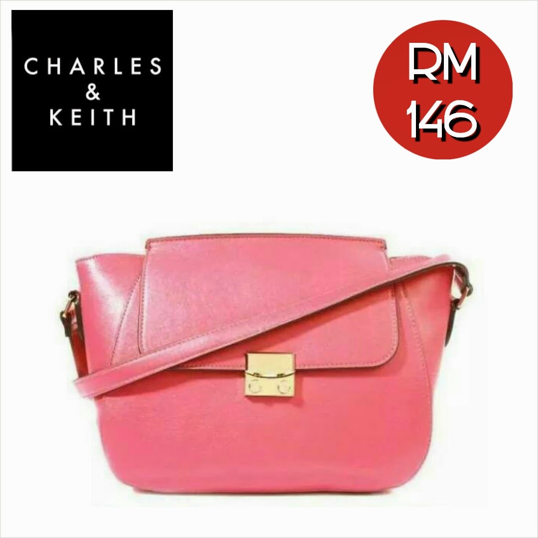 charles and keith crossbody bag black