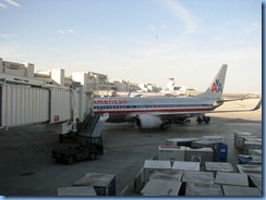 7537 Miami Airport - our plane