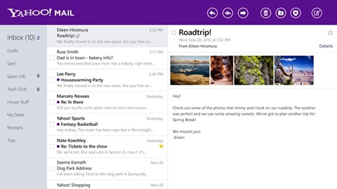 Yahoo 1.2 Screenshot