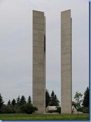 2399 North Dakota USA & Manitoba Canada - International Peace Garden - Peace Tower & in behind the Peace Chapel