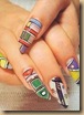 nail art vivid colors