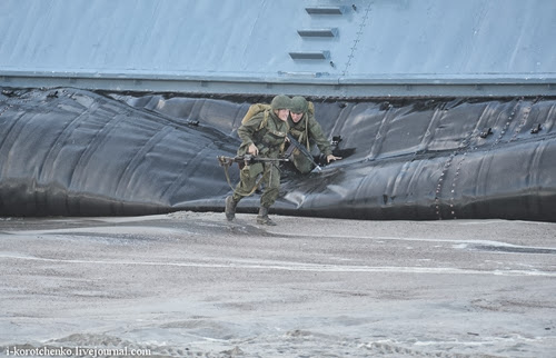 "Запад-2013": Высадка на побережье