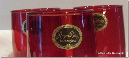 A Walk in the Countryside: Royal Ruby Anchorglass