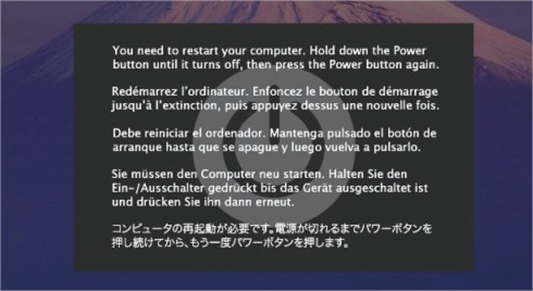 Pantallas de la muerte en Windows 8 y OSX Lion